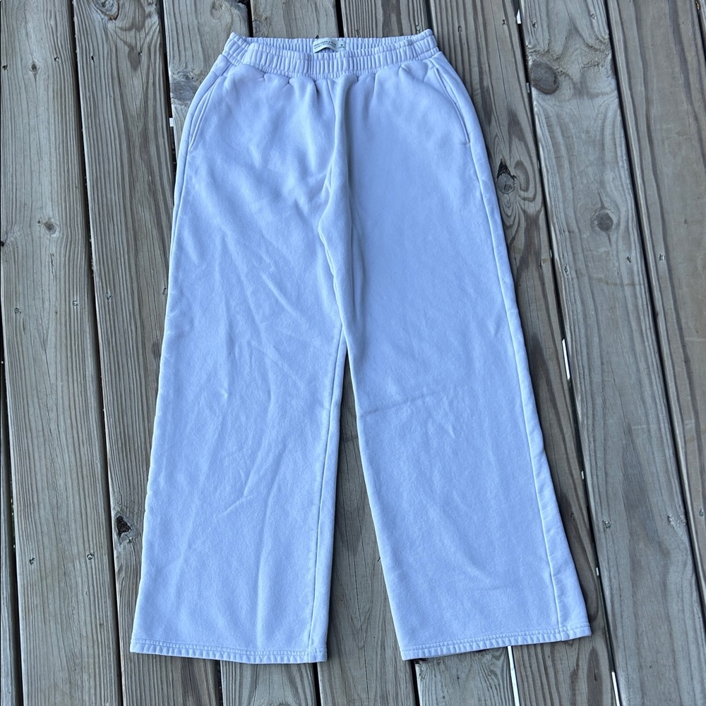 Abercrombie & Fitch Wide Leg Sweatpants